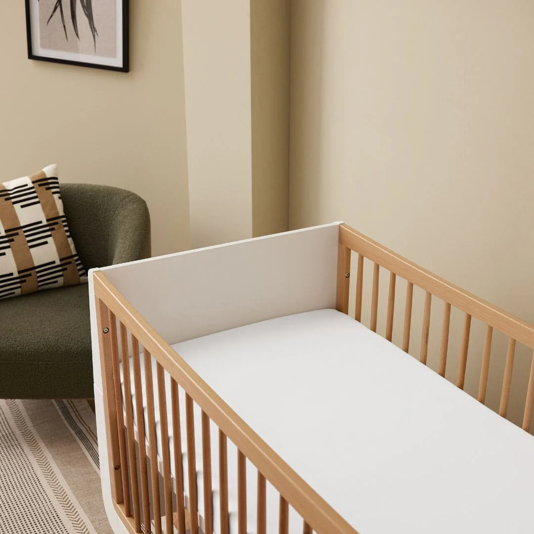 Cot & Cot Bed 2 Pack Fitted Sheet – White - Image 3