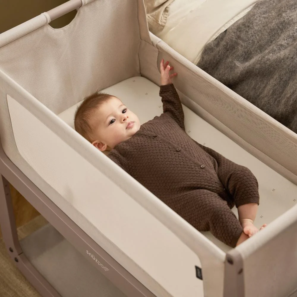 Crib 2 Pack Fitted Sheets - Cashmere / Cross - Image 3