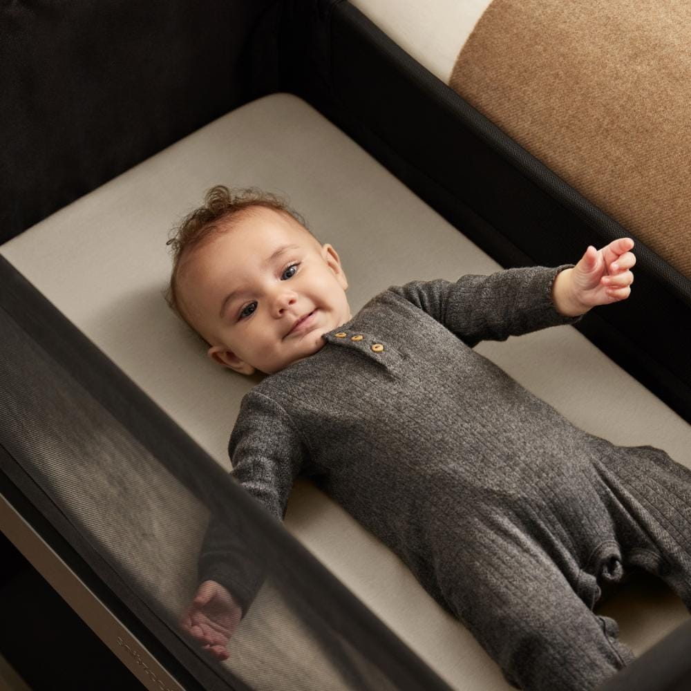 Crib 2 Pack Fitted Sheets - Grey - Image 3