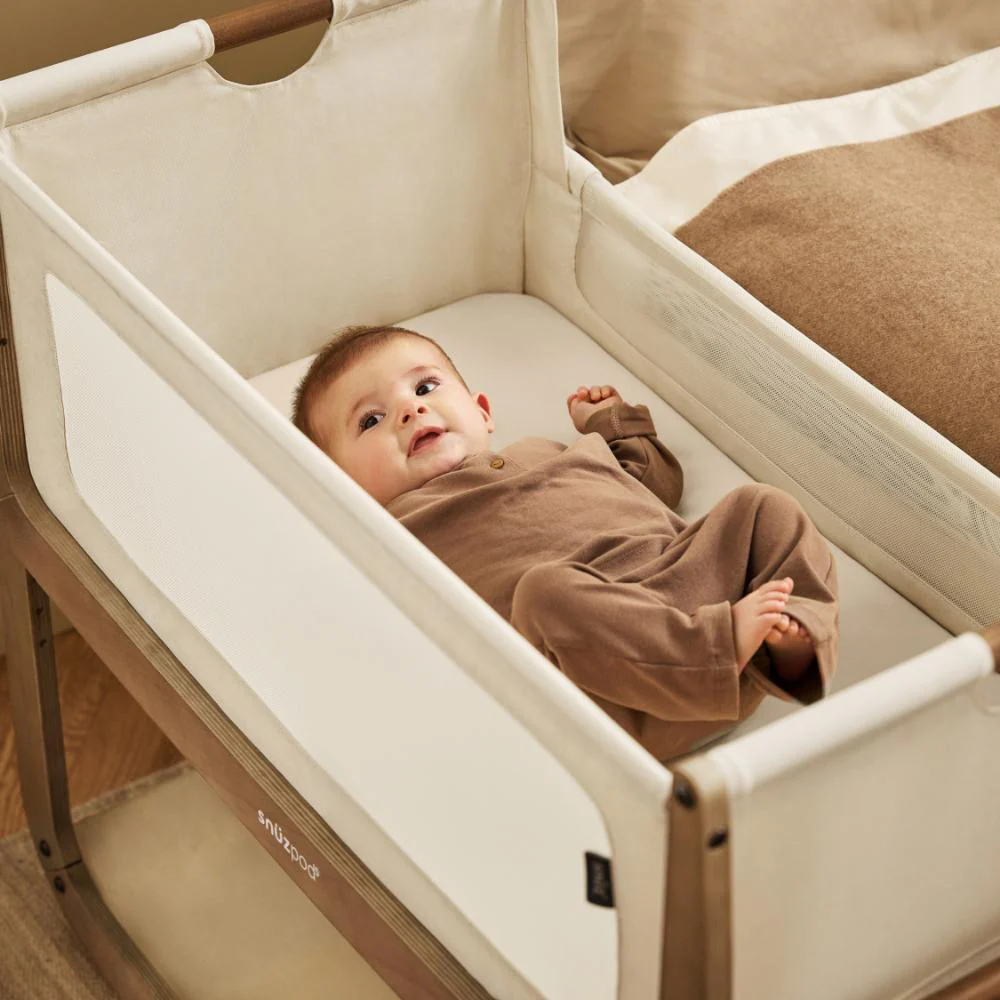 Crib 2 Pack Fitted Sheets - Sand - Image 3