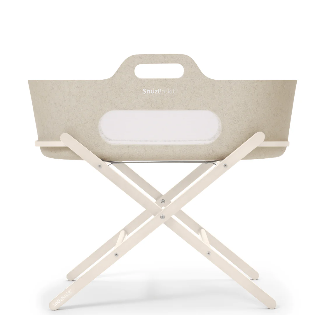 SnuzBaskit Barley Moses Basket & Cashmere Stand - Image 6