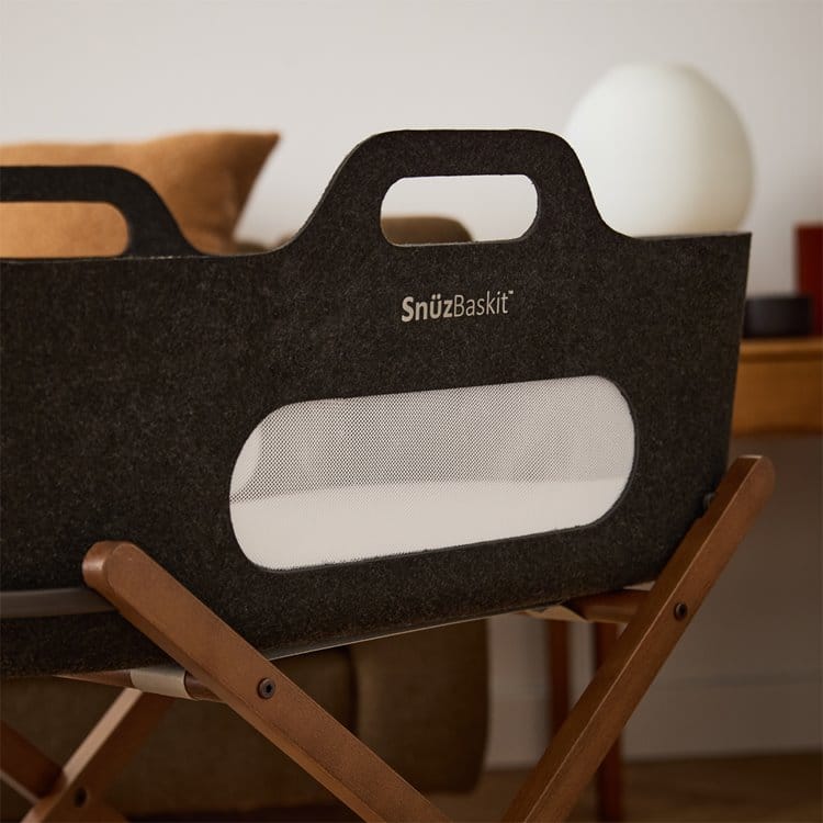 SnuzBaskit Graphite Moses Basket - Image 2