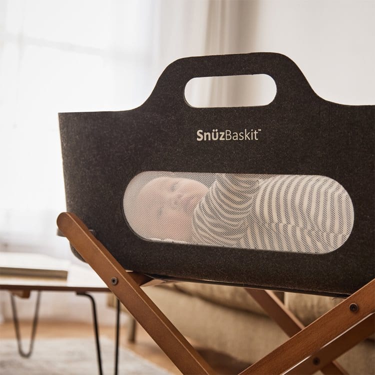 SnuzBaskit Graphite Moses Basket - Image 3