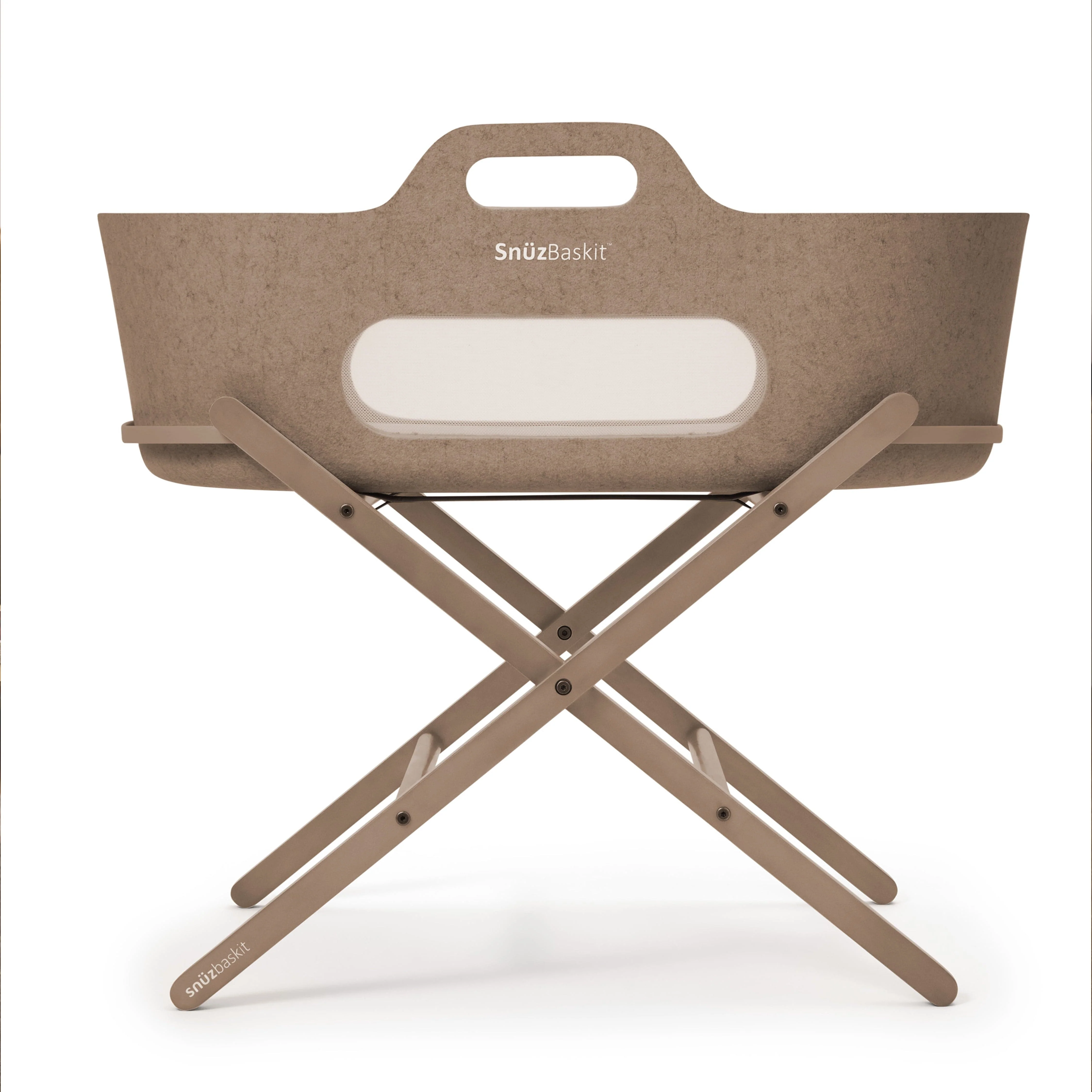 SnuzBaskit Mocha Moses Basket & Mocha Stand - Image 5