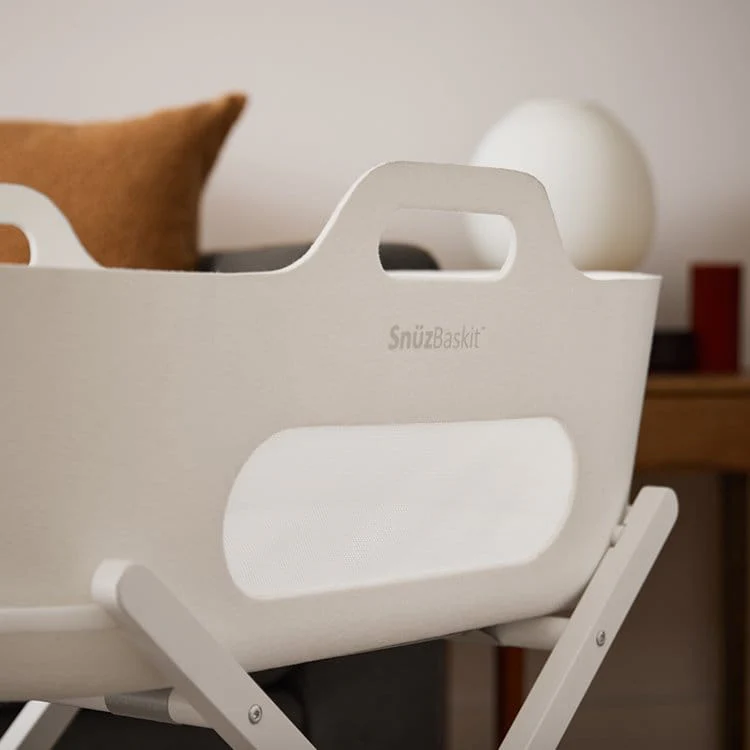 SnuzBaskit White Moses Basket - Image 2
