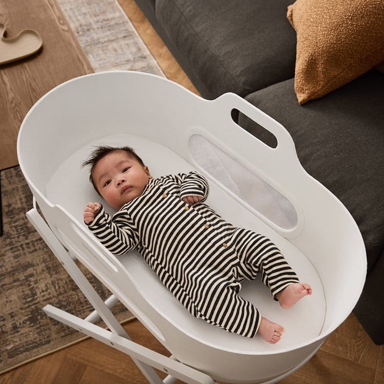 SnuzBaskit White Moses Basket - Image 3
