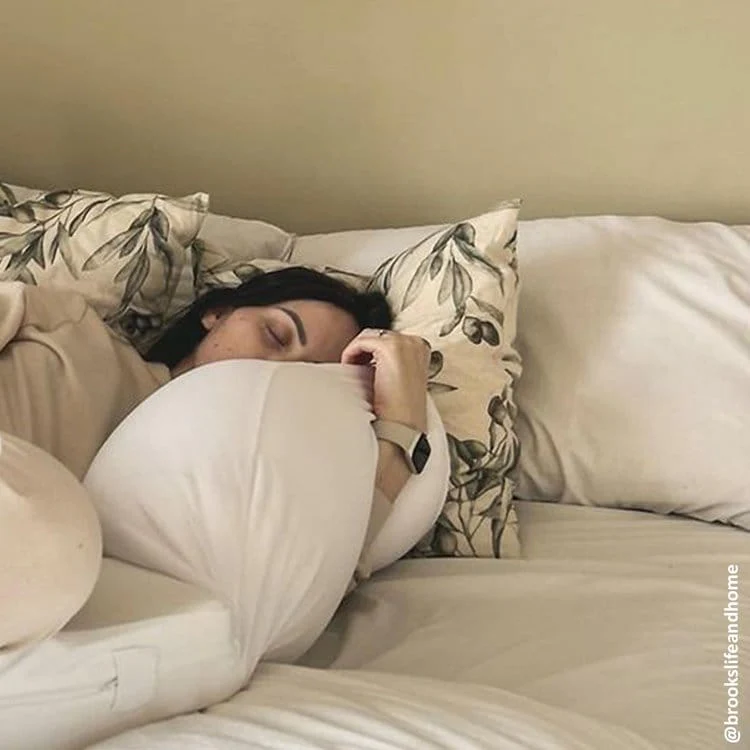 SnuzCurve Pregnancy Support Pillow - Grey - Image 6