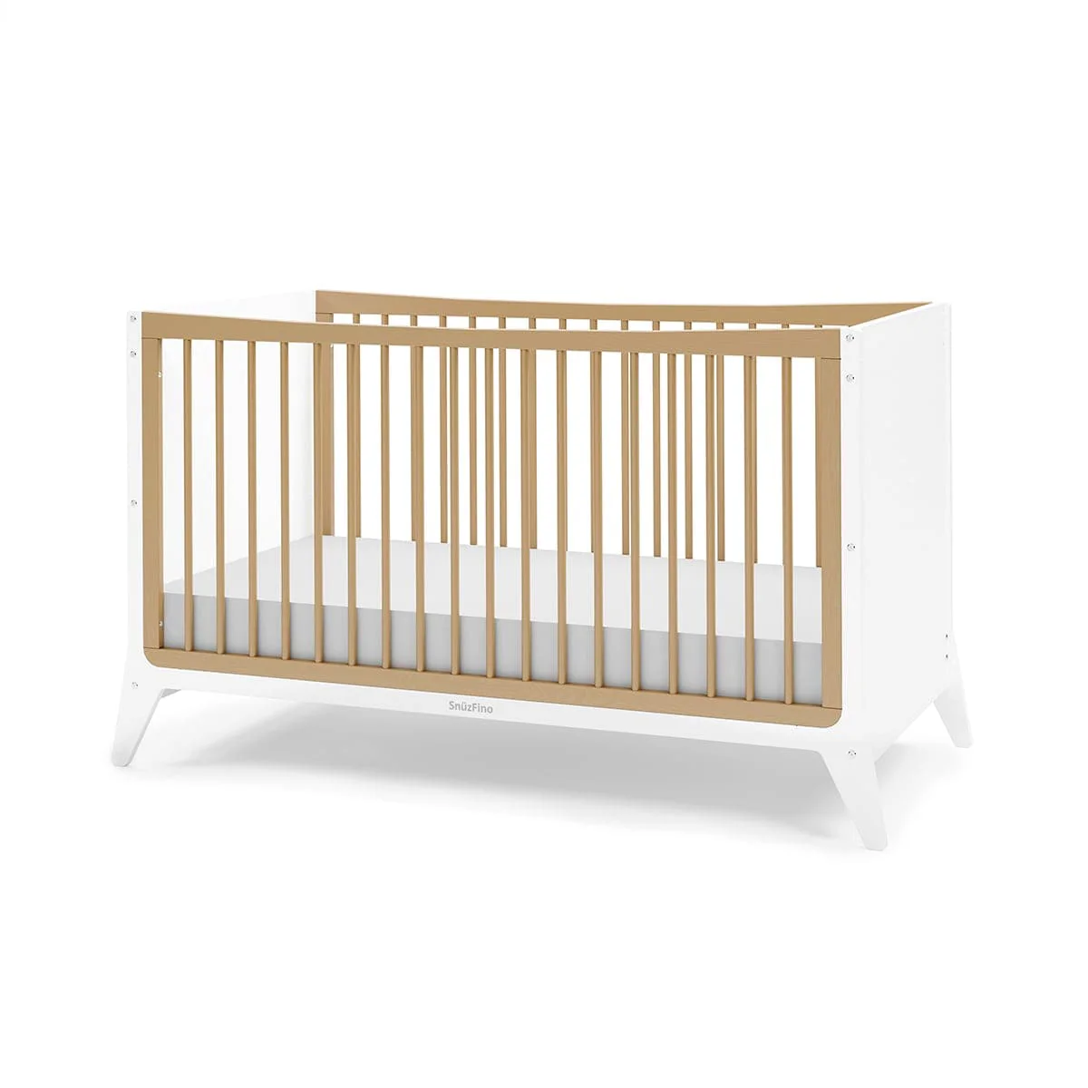 SnuzFino 3 Piece Nursery Furniture Set – White Natural - Image 4