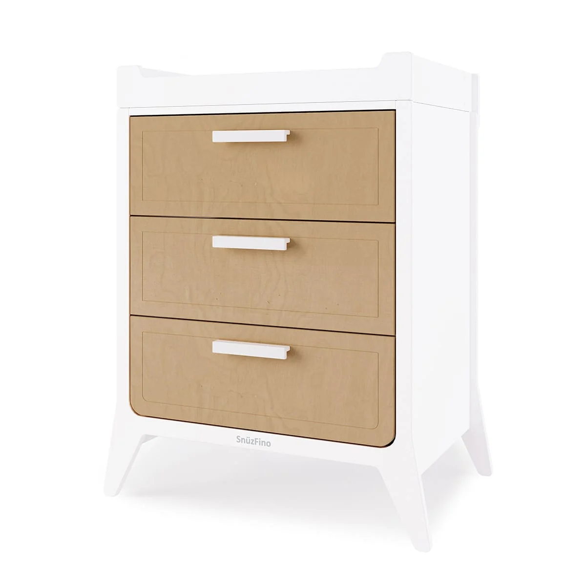 SnuzFino 3 Piece Nursery Furniture Set – White Natural - Image 6
