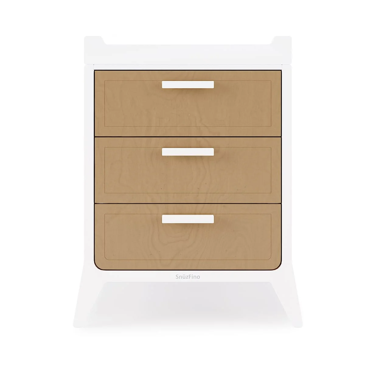 SnuzFino 3 Piece Nursery Furniture Set – White Natural - Image 7