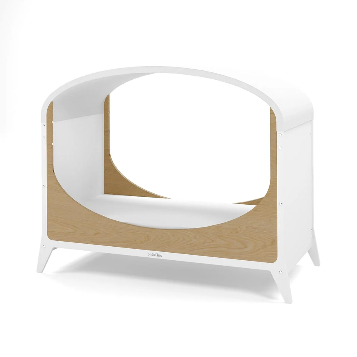 SnuzFino 3 Piece Nursery Furniture Set – White Natural - Image 9