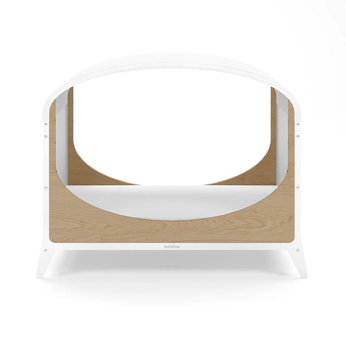 SnuzFino 2 Piece Nursery Furniture Set – White Natural - Image 8