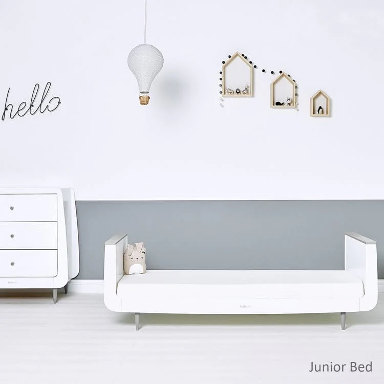 SnuzKot Skandi 2 Piece Nursery Furniture Set Grey - Image 3