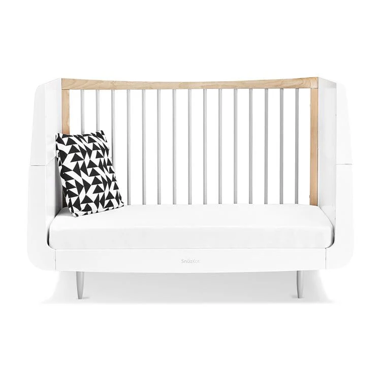 SnuzKot Skandi 2 Piece Nursery Furniture Set Grey - Image 7