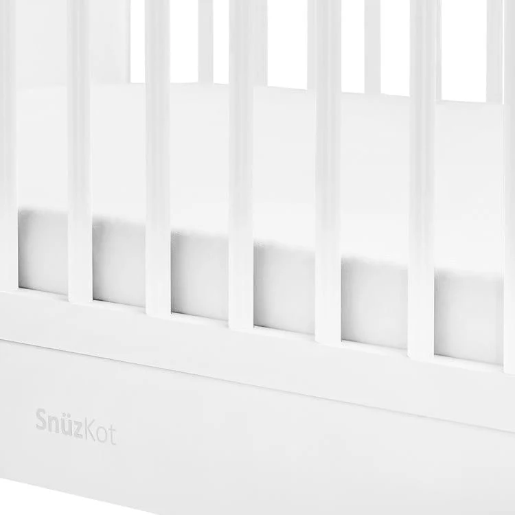 SnuzKot Skandi 2 Piece Nursery Furniture Set White - Image 9
