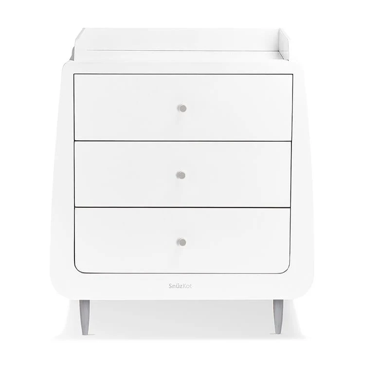 SnuzKot Skandi 3 Piece Nursery Furniture Set 'Silver Birch' - Image 5