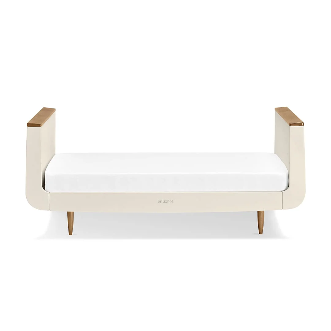 SnuzKot Skandi Cot Bed Cashmere & Walnut - Image 7
