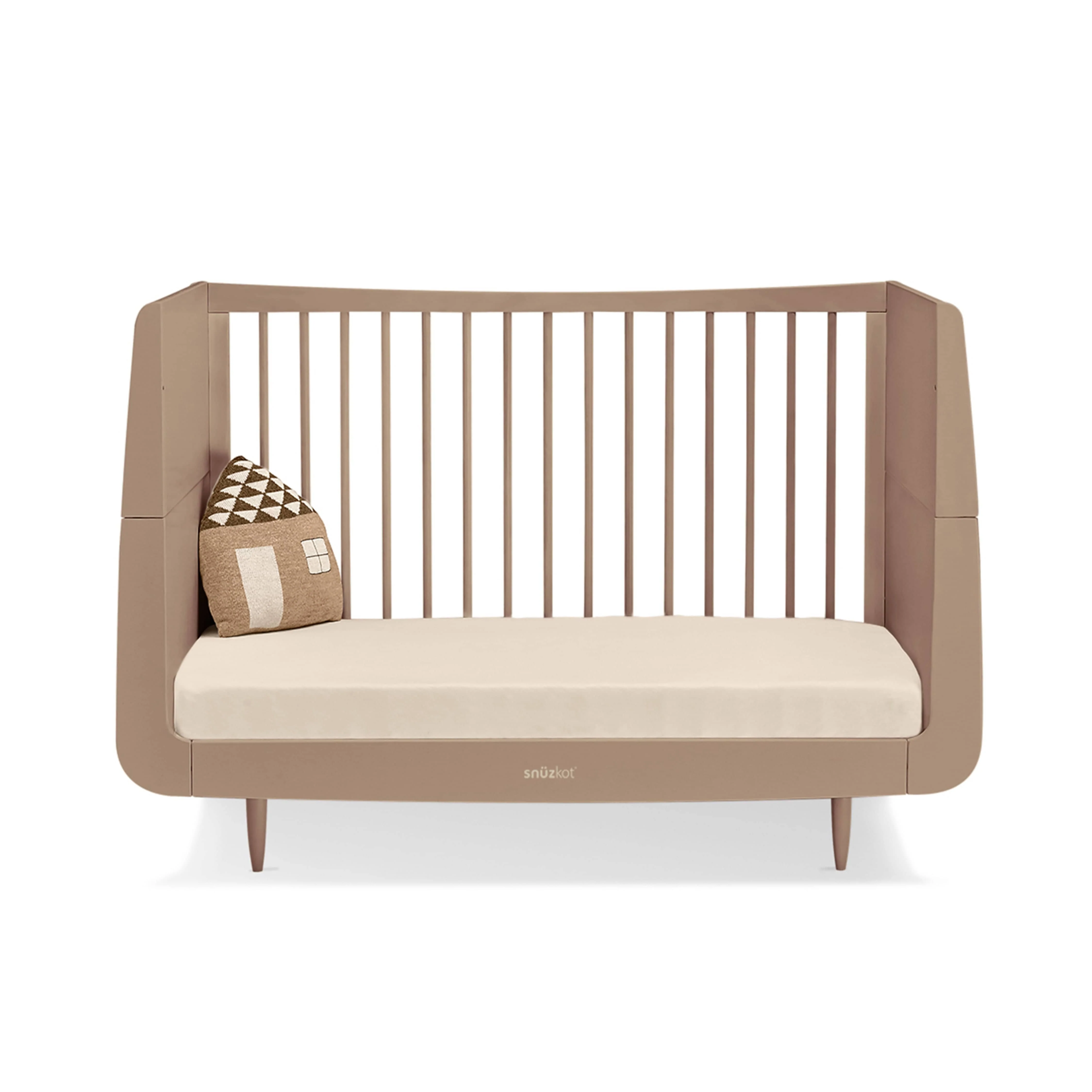 SnuzKot Skandi Cot Bed Mocha - Image 7