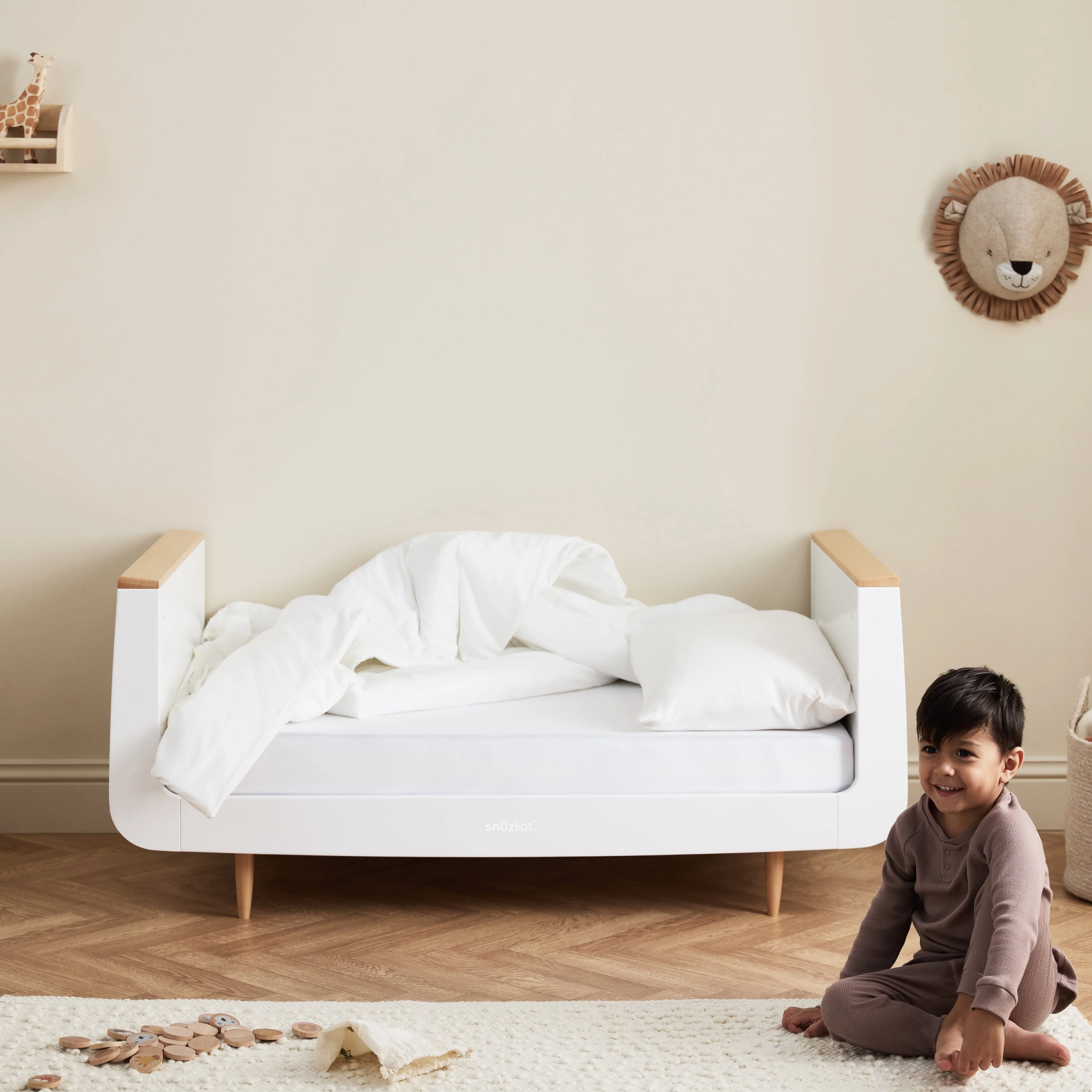 SnuzKot Skandi Cot Bed Natural - Image 6