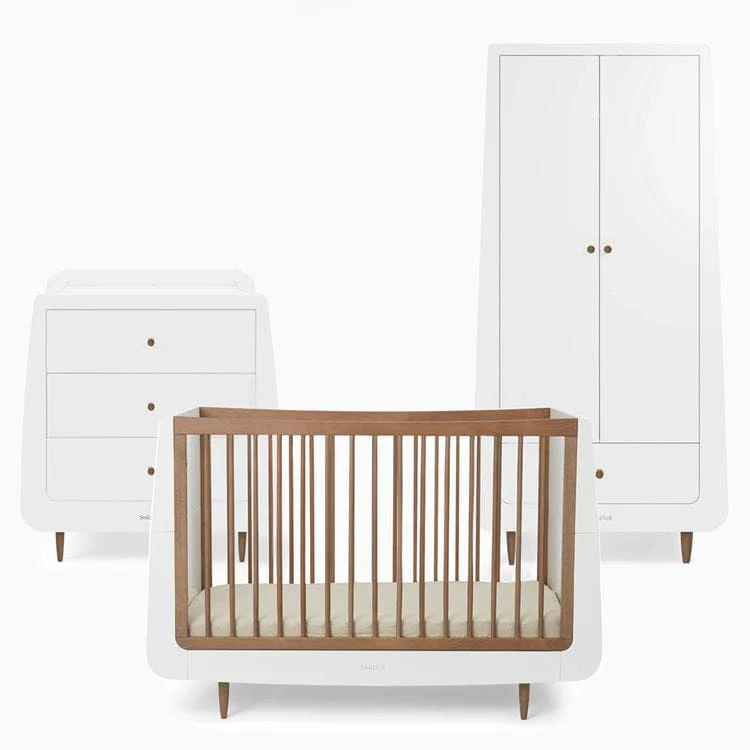 SnuzKot Wardrobe Skandi 'Walnut' - Image 3