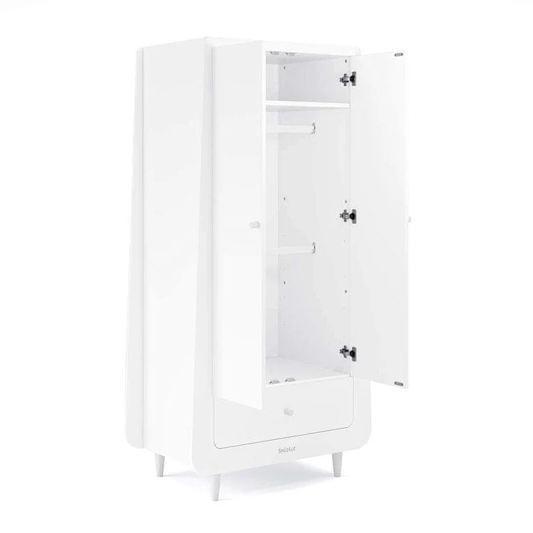 SnuzKot Wardrobe Skandi White - Image 3