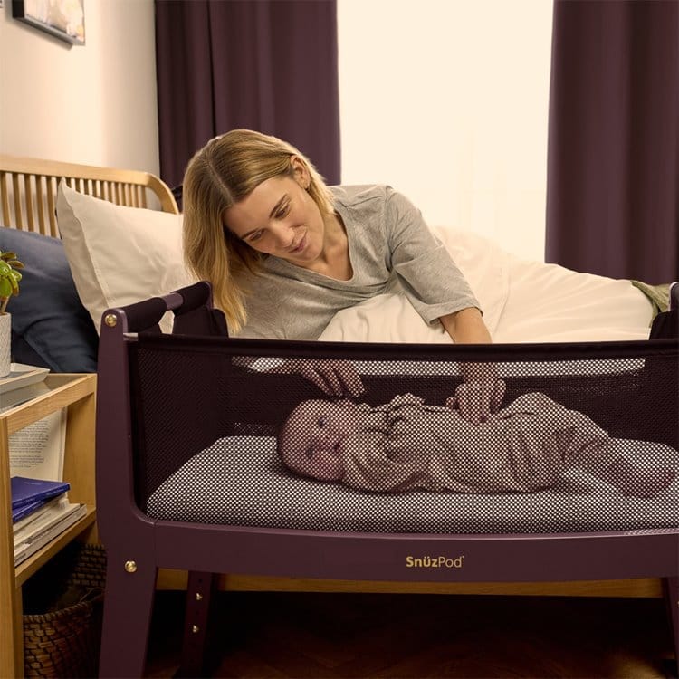 SnuzPod Studio Bedside Crib Rome - Image 3
