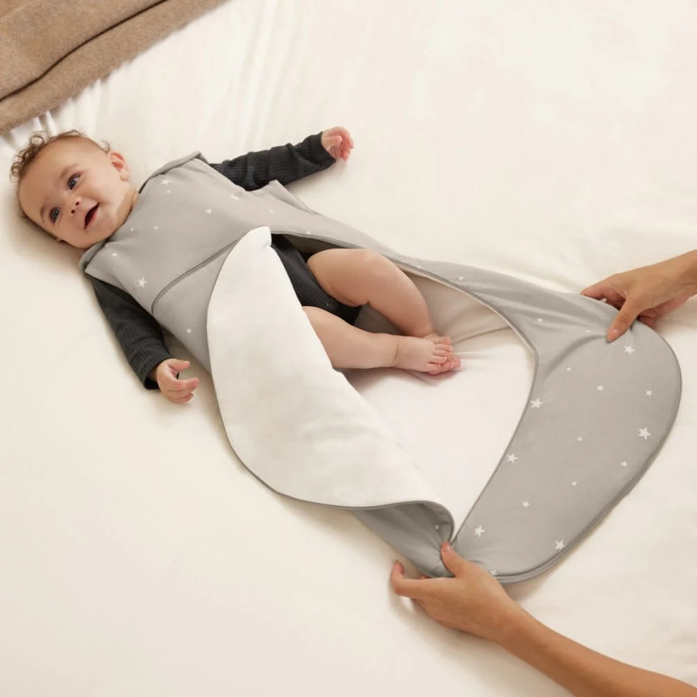 SnuzPouch Sleeping Bag – Grey Star - Image 3
