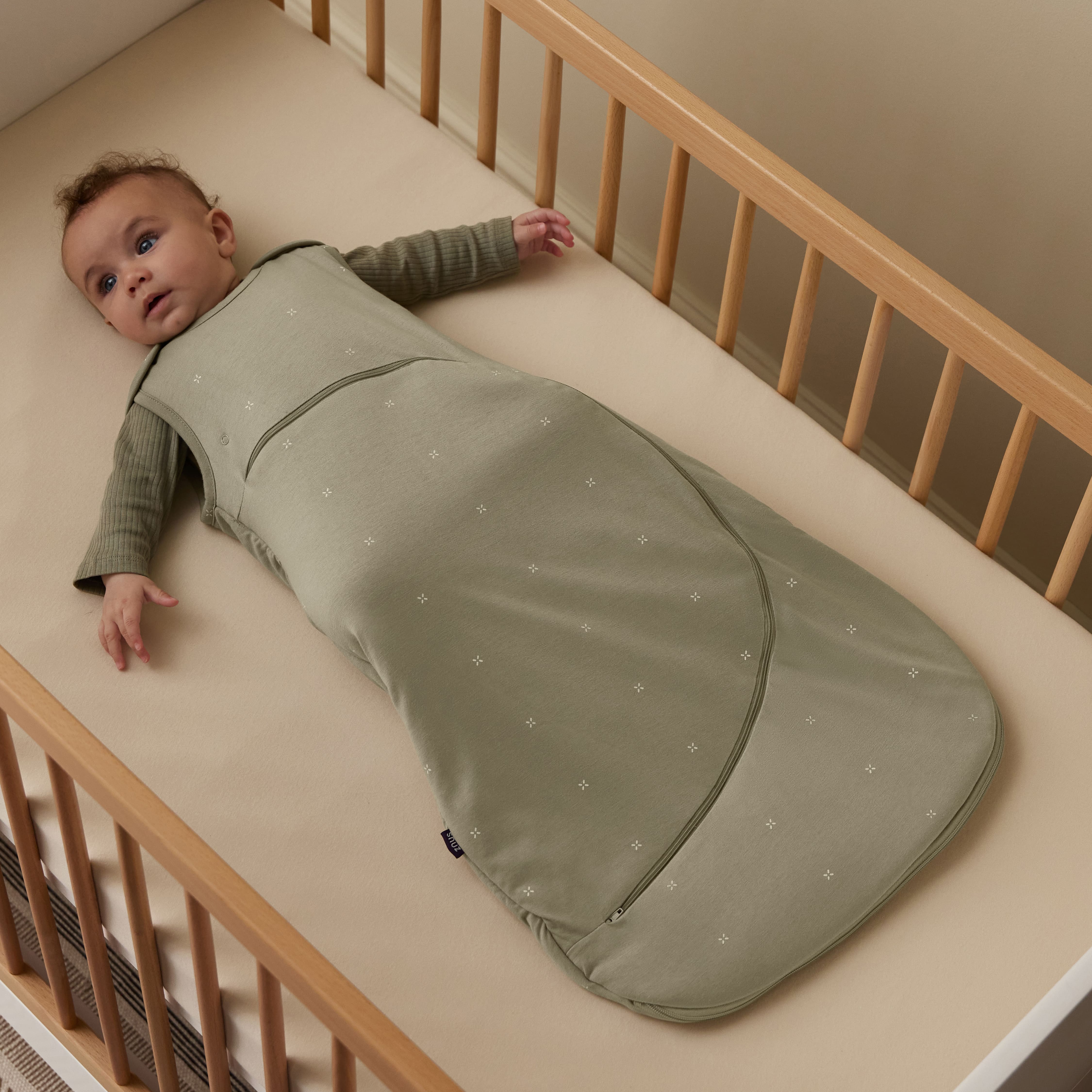 SnuzPouch Sleeping Bag – Sage Cross - Image 5