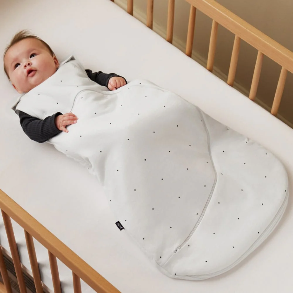 SnuzPouch Sleeping Bag – White Dot - Image 5