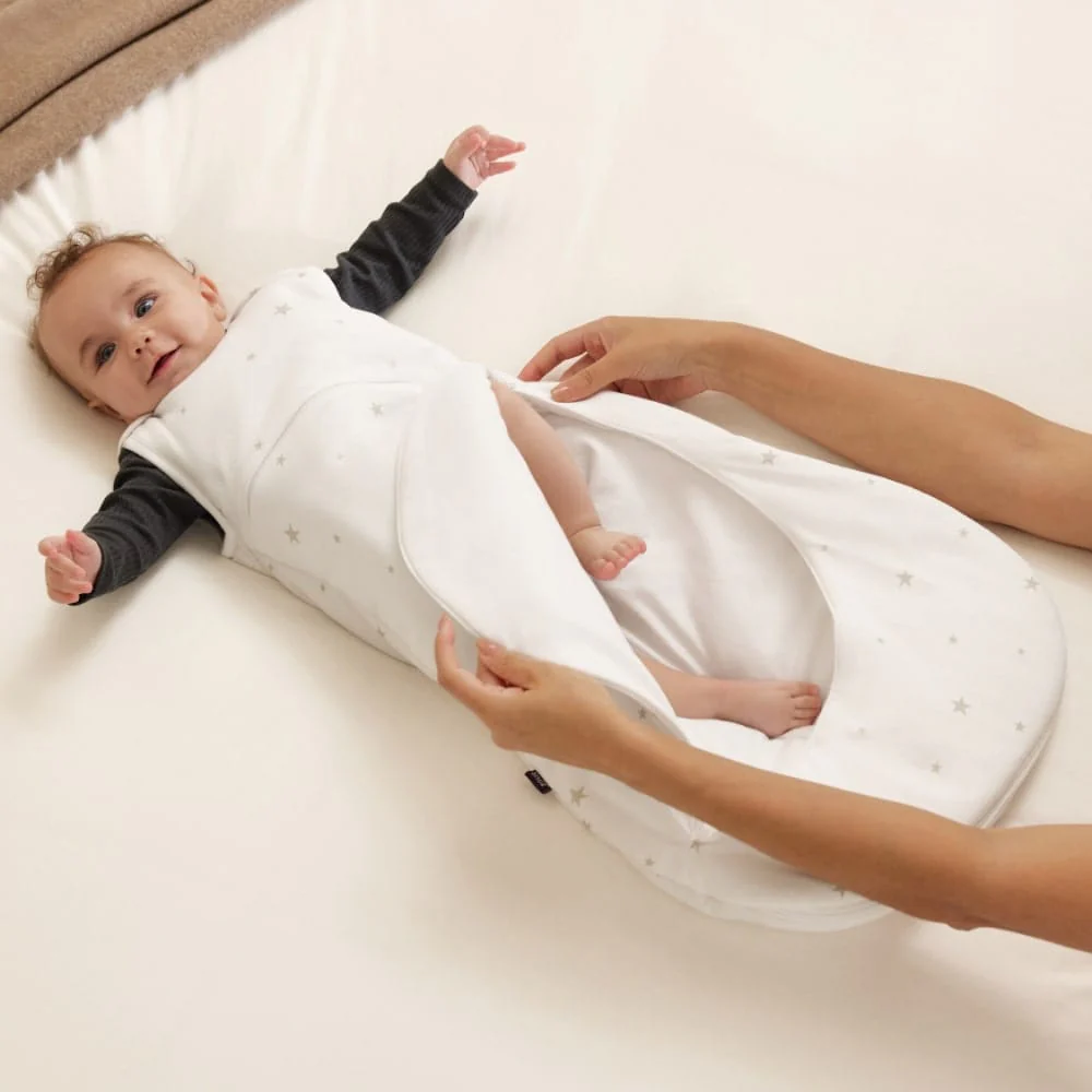 SnuzPouch Sleeping Bag – White Star - Image 3